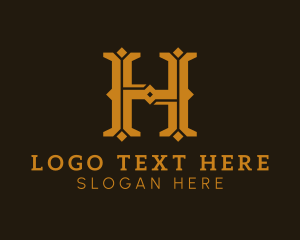 Trenching - Startup Business Complex Letter H logo design