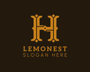 Economic - Startup Business Complex Letter H logo design