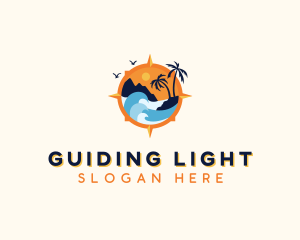 Tourist Travel Getaway logo design