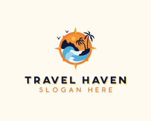 Tourist - Tourist Travel Getaway logo design
