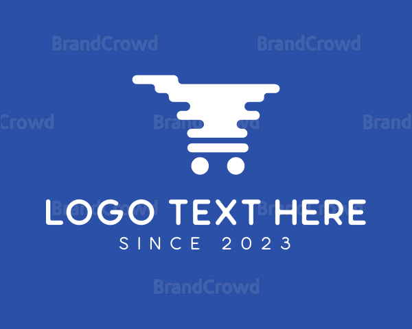 Shopping Cart Grocery Logo