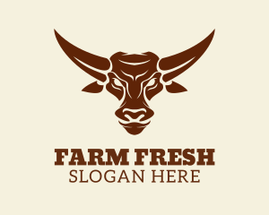 Bull Meat Livestock logo design