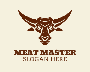 Bull Meat Livestock logo design