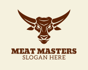 Bull Meat Livestock logo design