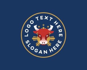 Ox - Tamaraw Horn Philippines logo design