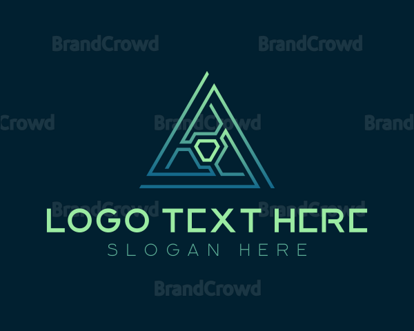 Developer Tech Pyramid Logo