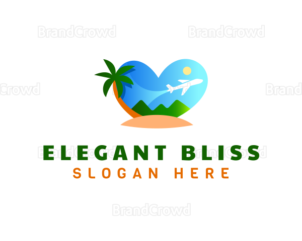 Heart Island Vacation Logo