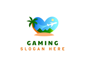 Heart Island Vacation Logo