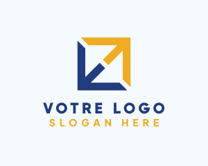 Fabrication - Geometric Startup Company logo design