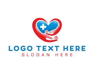 Healthcare - Heart Medical Hospital logo design