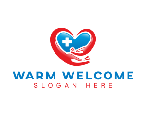 Heart Medical Hospital logo design