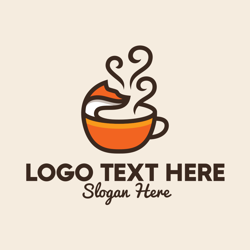 Fox Coffee Cafe Logo | BrandCrowd Logo Maker