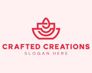 Artisanal - Artisan Candle Flame logo design