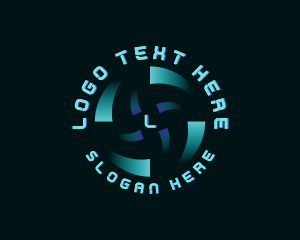 Cyberspace - Tech Software Developer logo design
