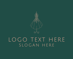 Tailor - Decorative Dress Tailoring logo design