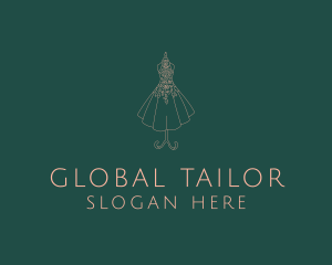 Decorative Dress Tailoring  logo design