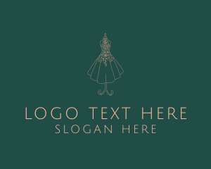 Tailoring - Decorative Dress Tailoring logo design