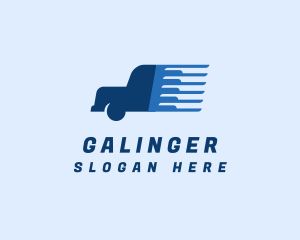 Freight - Fast Delivery Truck logo design