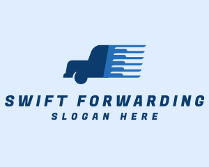 Fast Delivery Truck logo design