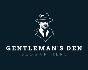 Detective Spy Gangster logo design