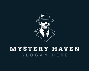 Detective Spy Gangster logo design