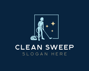 Vacuum - Housekeeper Vacuum Cleaning logo design