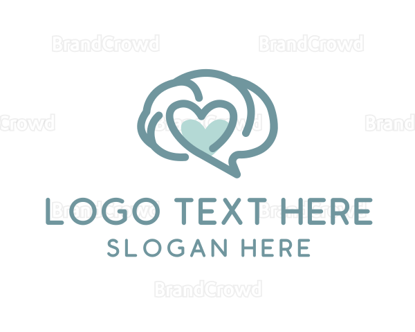 Mental Brain Heart Logo