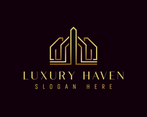 Luxury Property Residential logo design