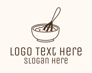 Dough - Cake Batter Bakery logo design