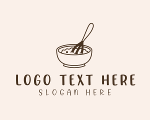 Bowl - Cake Batter Bakery logo design