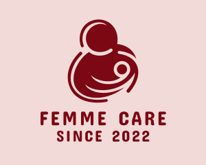 Gynecologist - Maternity Pregnancy Breastfeed logo design