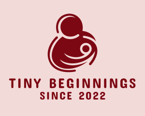 Neonatal - Maternity Pregnancy Breastfeed logo design