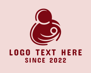 Gynecologist - Maternity Pregnancy Breastfeed logo design