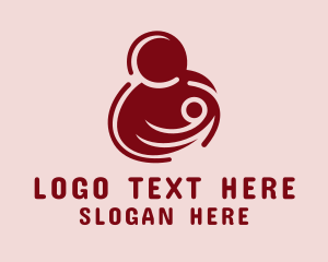 Maternity Pregnancy Breastfeed Logo