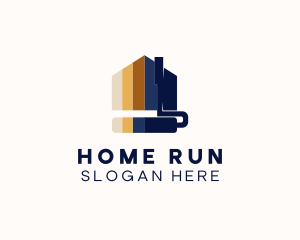 Multicolor Home Paint  logo design