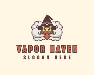 Wizard Vaping Vape logo design