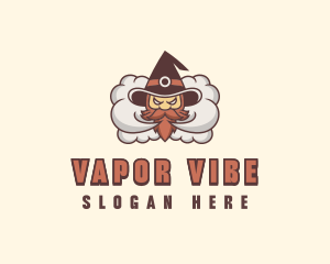 Wizard Vaping Vape logo design