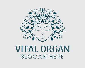 Organic Hair Salon logo design