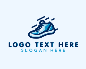 Trainers - Footwear Sneakers Shoemaker logo design