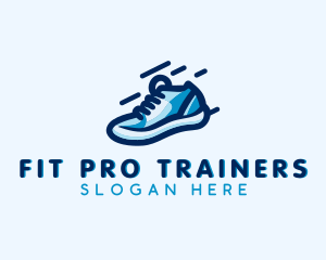 Trainers - Footwear Sneakers Shoemaker logo design