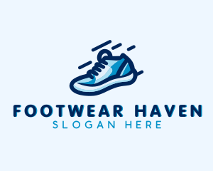 Footwear Sneakers Shoemaker logo design