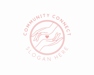 Outreach - Hand Heart Shelter logo design