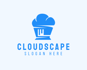 Cloudy - Cupcake Dessert Bakery logo design