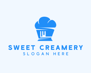 Cupcake Dessert Bakery  logo design