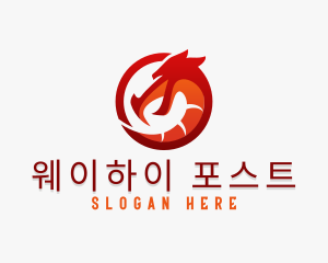 Beast Dragon Stream logo design