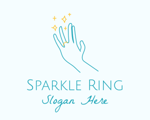Engagement - Engagement Wedding Ring logo design