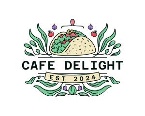 Cafeteria - Tacos Cafeteria Cuisine logo design