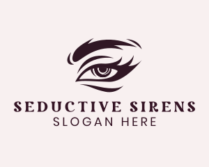 Seductive Eye Beauty logo design