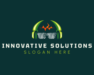 DJ Sunglasses Soundwave Logo