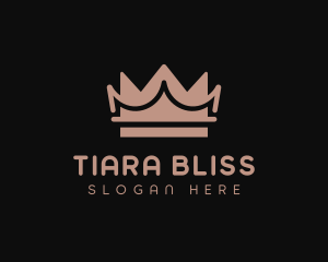 Beauty Pageant Tiara logo design